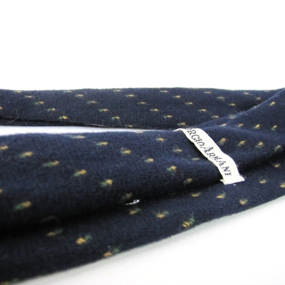 Vintage GIORGIO ARMANI Lambs Wool Tie 3" Slim Gray - Picture 4 of 6